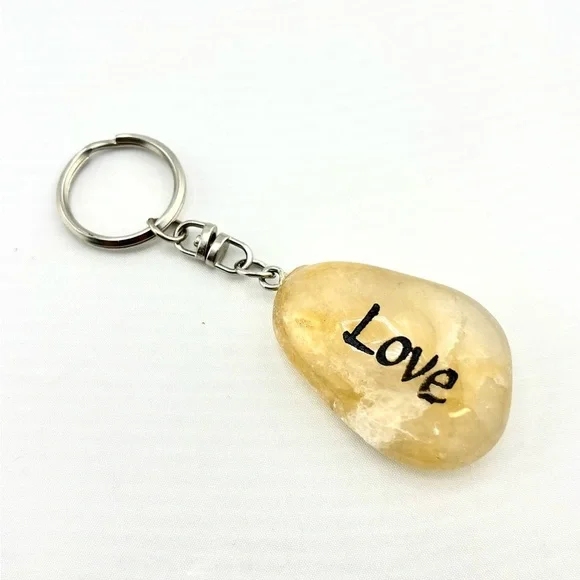 Boho & Spiritual Keychain MEGA Bundle - Lot of 5 (Koi, Elephant, Stone) - Picture 8 of 14